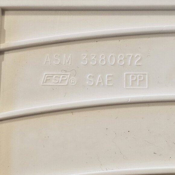 Whirlpool Dishwasher Silverware Basket 3380872 Replacement Clean White Teal‎ - Picture 4 of 10